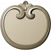 Regal Scroll Medallion - STL 3D model for CNC