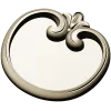 Regal Scroll Medallion - STL 3D model for CNC