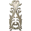 Regal Acanthus Cartouche - STL 3D model for CNC