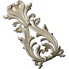 Regal Acanthus Cartouche - STL 3D model for CNC
