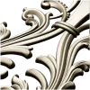 Regal Acanthus Cartouche - STL 3D model for CNC