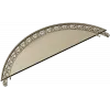 Semi-Circular Acanthus Pediment STL 3D Model