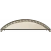 Semi-Circular Acanthus Pediment STL 3D Model