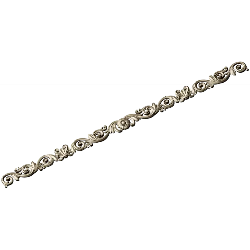 Ornamental Acanthus Border - STL 3D Model for CNC