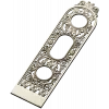 Ornate Vertical Panel STL - Decorative 3D Model for CNC