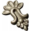 Флоральный картуш для ЧПУ - 3D модель STL для фрезера