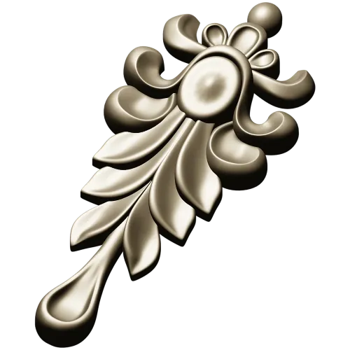 Regal Acanthus Drop - STL 3D Model