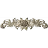 Резная аппликация с розой - 3D модель STL для ЧПУ