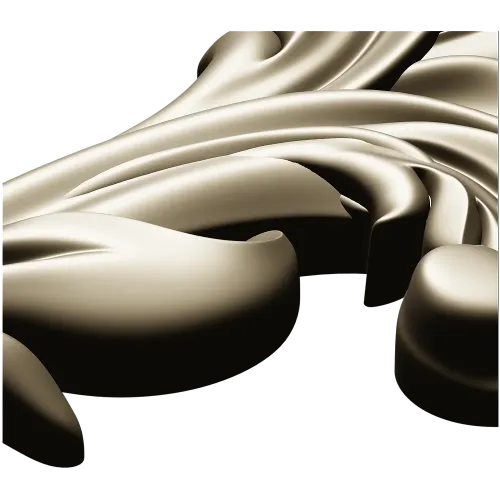 Acanthus Scroll STL 3D model for CNC carving