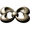Trinity Bloom Rosette - STL 3D Model for CNC