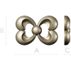 Trinity Bloom Rosette - STL 3D Model for CNC