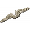 Декоративная накладка "Корзина цветов" - 3D модель STL для ЧПУ
