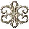 Aurelia Cartouche - ornate acanthus cartouche STL for CNC