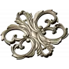 Aurelia Cartouche - ornate acanthus cartouche STL for CNC