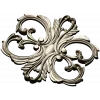 Aurelia Cartouche - ornate acanthus cartouche STL for CNC