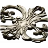 Aurelia Cartouche - ornate acanthus cartouche STL for CNC