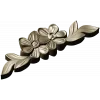 Floral Applique STL for CNC Milling