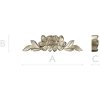 Floral Applique STL for CNC Milling