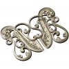 Rococo Floral Cartouche 3D model STL for CNC