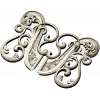 Rococo Floral Cartouche 3D model STL for CNC