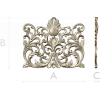 Акантовый картуш Лоренцо - 3D модель STL для ЧПУ