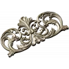 Royal Acanthus Cartouche - STL 3D model for CNC
