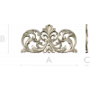 Royal Acanthus Cartouche - STL 3D model for CNC