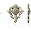 Розетка Флоренс - 3D модель STL для ЧПУ