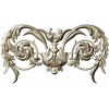 Rococo Floral Cartouche STL for CNC