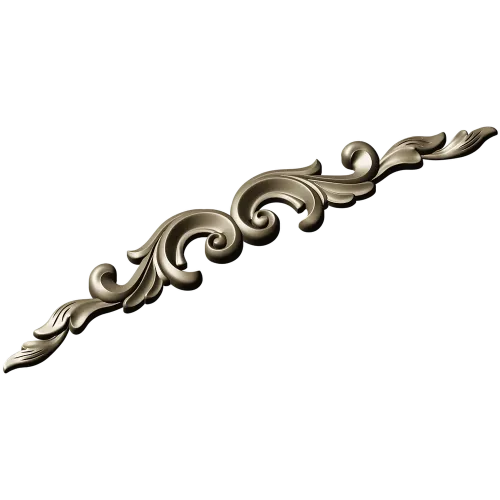 Baroque Acanthus Scroll - STL 3D Model for CNC