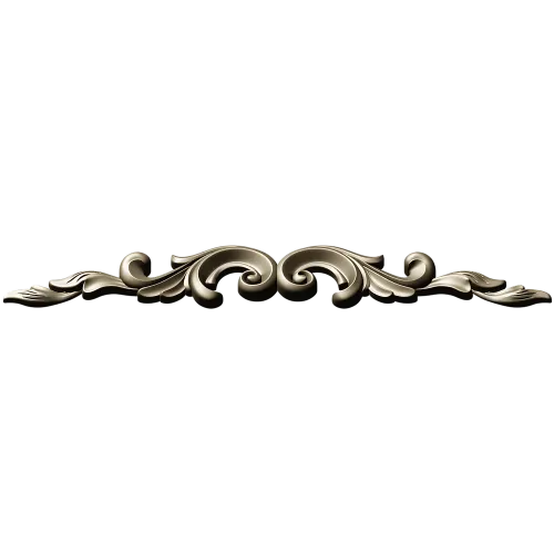 Baroque Acanthus Scroll - STL 3D Model for CNC