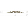 Baroque Acanthus Scroll - STL 3D Model for CNC