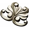 Baroque Acanthus Applique STL for CNC Milling