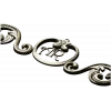 Regal Ribbon Cartouche - STL 3D model for CNC
