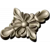 Floral Diamond Rosette - 3D STL Model for CNC