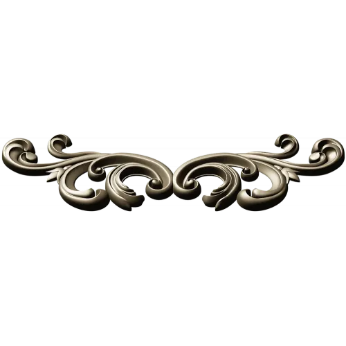 Baroque Acanthus Scroll STL for CNC Milling