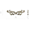 Baroque Acanthus Scroll STL for CNC Milling