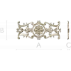 Розетта-виньетка для фрезерной резьбы - stl модель