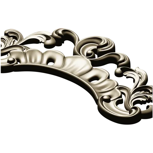 Regal Acanthus Crest - STL 3D model for CNC