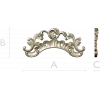 Regal Acanthus Crest - STL 3D model for CNC