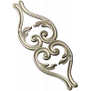 Lyrical Acanthus Drop - STL 3D model for CNC milling
