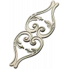 Lyrical Acanthus Drop - STL 3D model for CNC milling