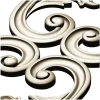 Lyrical Acanthus Drop - STL 3D model for CNC milling