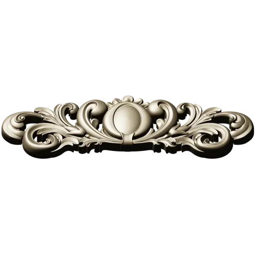 Ornamental Oval Cartouche STL for CNC