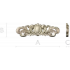 Ornamental Oval Cartouche STL for CNC