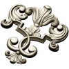 Baroque Acanthus Cartouche - STL 3D model for CNC milling