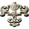 Baroque Acanthus Cartouche - STL 3D model for CNC milling