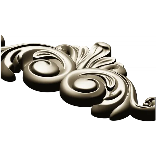 Rococo Acanthus Decorative STL for CNC