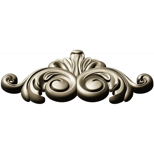 Rococo Acanthus Decorative STL for CNC