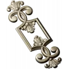 Regal Palmette Cartouche - STL 3D Model for CNC